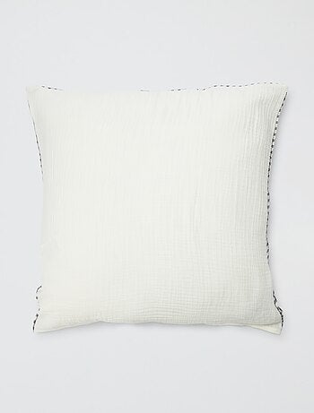 1-persoons dekbedovertrekset (140 x 200cm) van katoenen mousseline - Kiabi Home