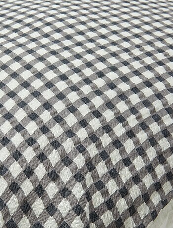 1-persoons dekbedovertrekset (140 x 200cm) van katoenen mousseline - Kiabi Home