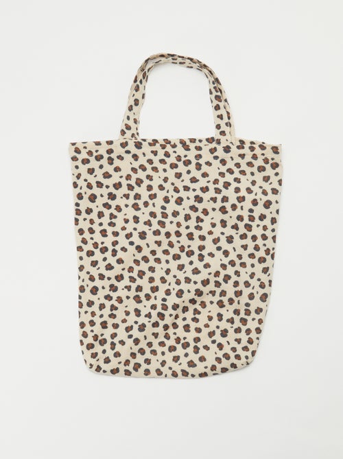 1-persoons dekbedovertrekset (140 x 200cm) van katoengaas - Kiabi Home - Kiabi