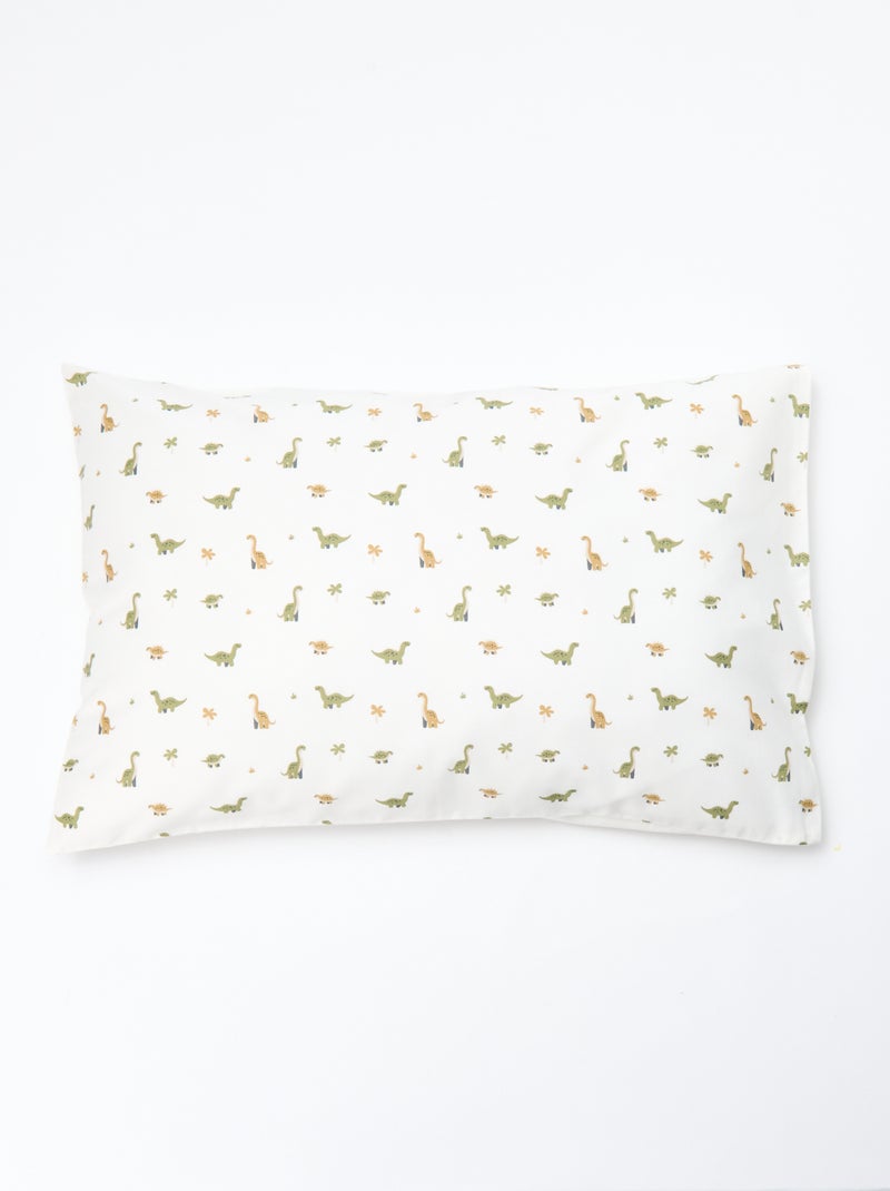 1-persoons dekbedovertrekset (80x120cm) - Kiabi Home Biege - Kiabi