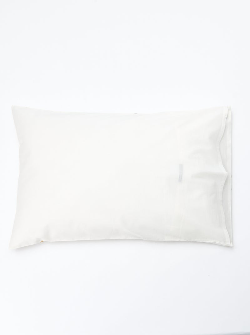 1-persoons dekbedovertrekset (80x120cm) - Kiabi Home Biege - Kiabi