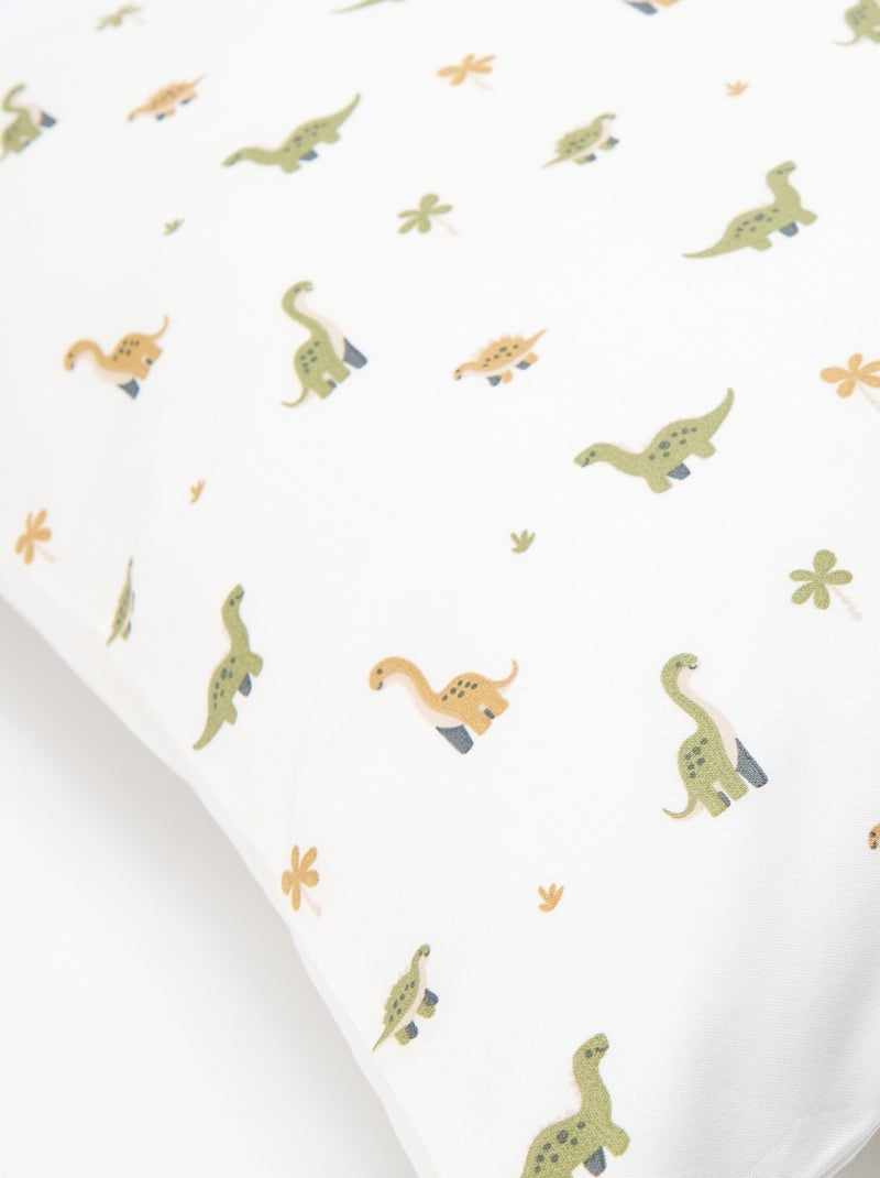 1-persoons dekbedovertrekset (80x120cm) - Kiabi Home Biege - Kiabi