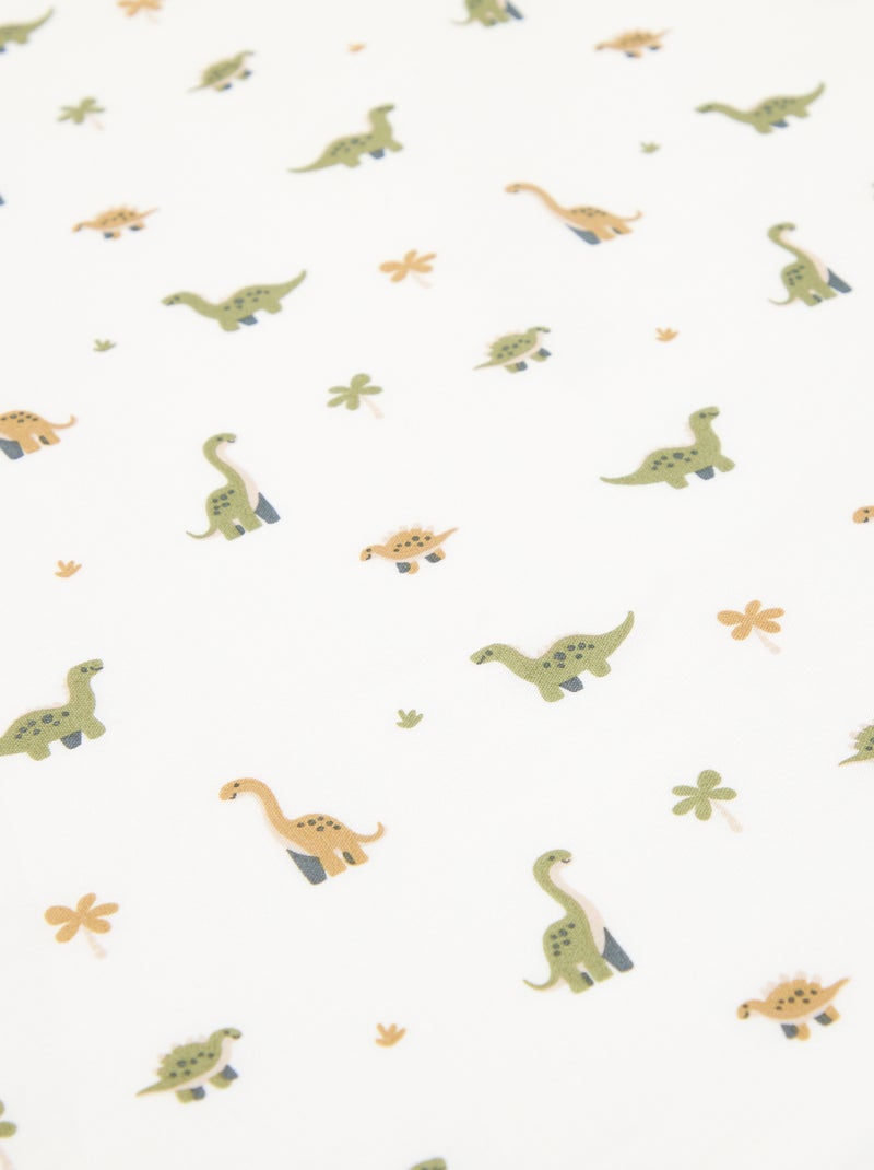 1-persoons dekbedovertrekset (80x120cm) - Kiabi Home Biege - Kiabi