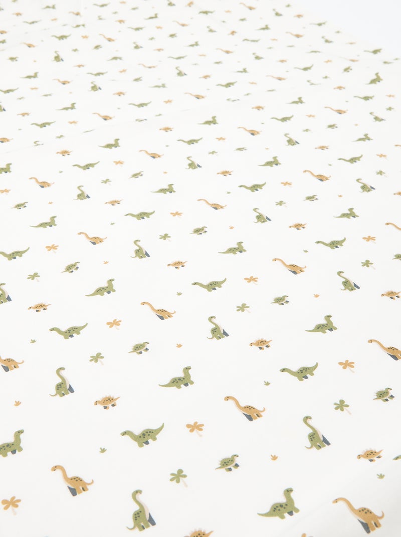 1-persoons dekbedovertrekset (80x120cm) - Kiabi Home Biege - Kiabi