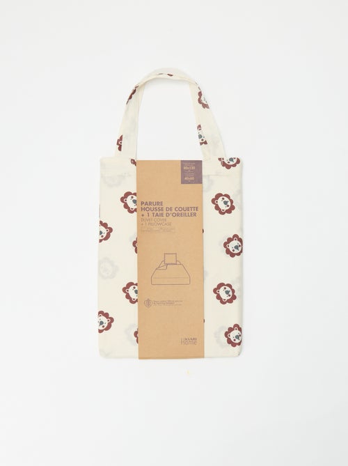 1-persoonsbeddengoedset (80x120cm) - Kiabi Home - Kiabi