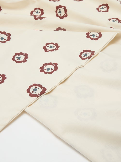 1-persoonsbeddengoedset (80x120cm) - Kiabi Home - Kiabi