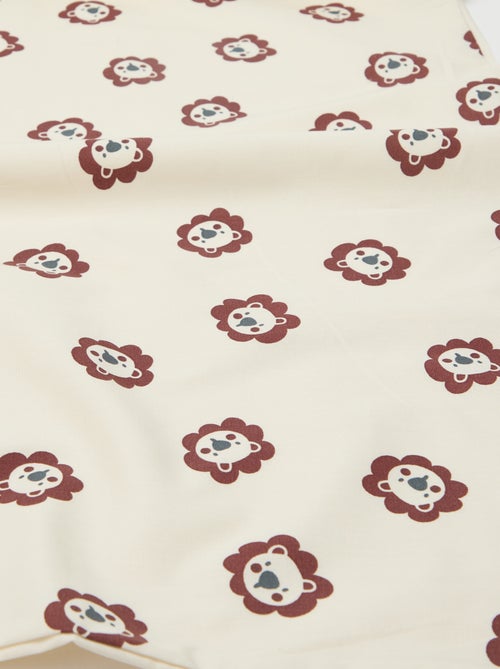 1-persoonsbeddengoedset (80x120cm) - Kiabi Home - Kiabi