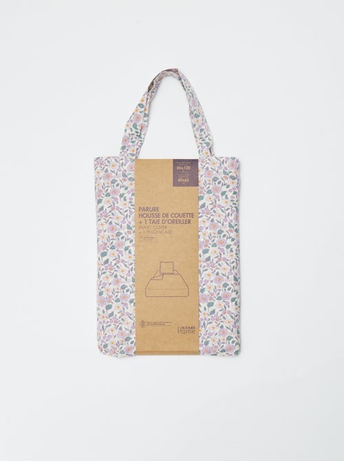 1-persoonsbeddengoedset (80x120cm) - Kiabi Home - Kiabi