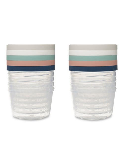 10 boîtes de conservation 250ml - Kiabi 10 boîtes de conservation 250ml - Kiabi