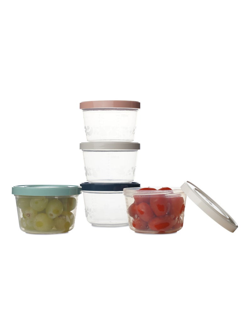 10 boîtes de conservation 250ml Transparent - Kiabi