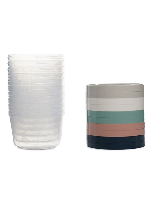 10 boîtes de conservation 250ml - Kiabi 10 boîtes de conservation 250ml - Kiabi