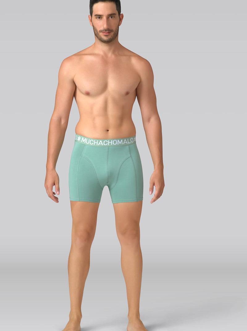 10 pack Muchachomalo boxershorts Zwart/Blauw/Groen - Kiabi