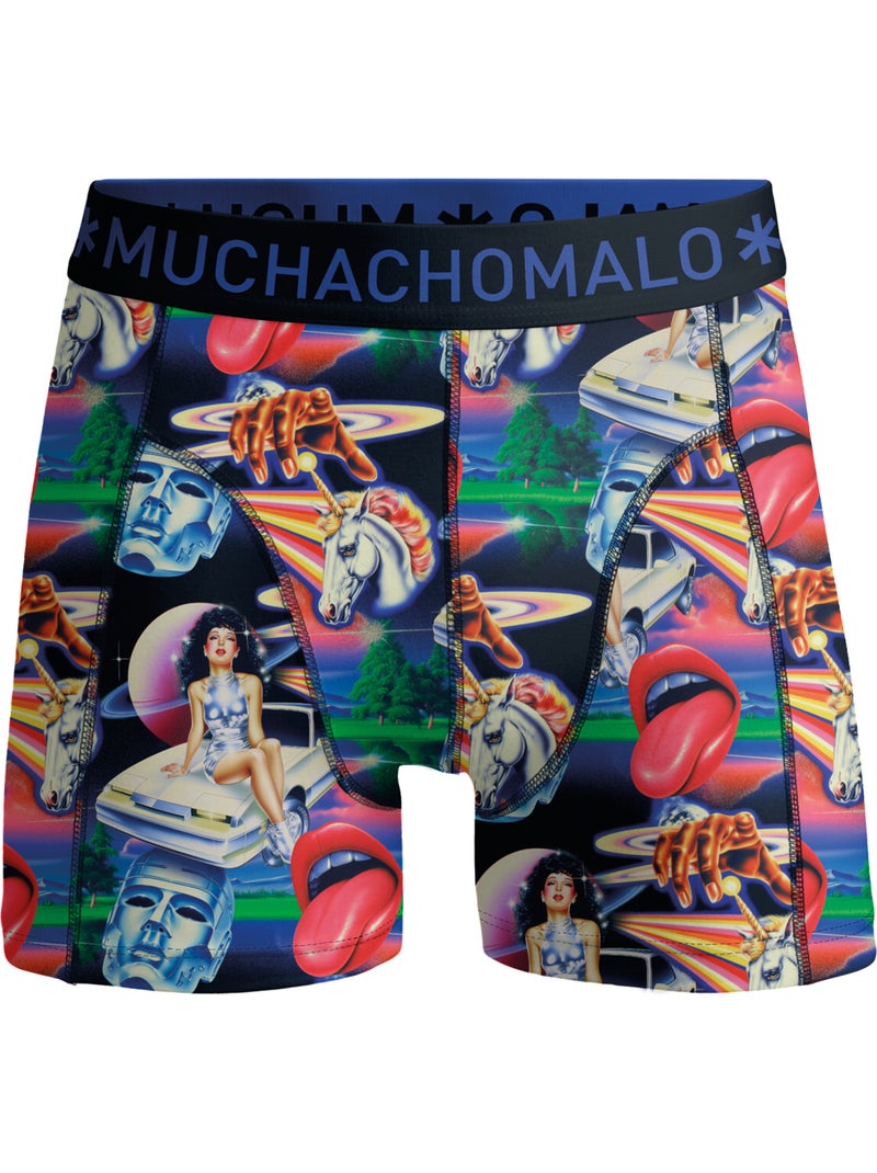 10 pack Muchachomalo boxershorts Zwart/Blauw/Groen - Kiabi
