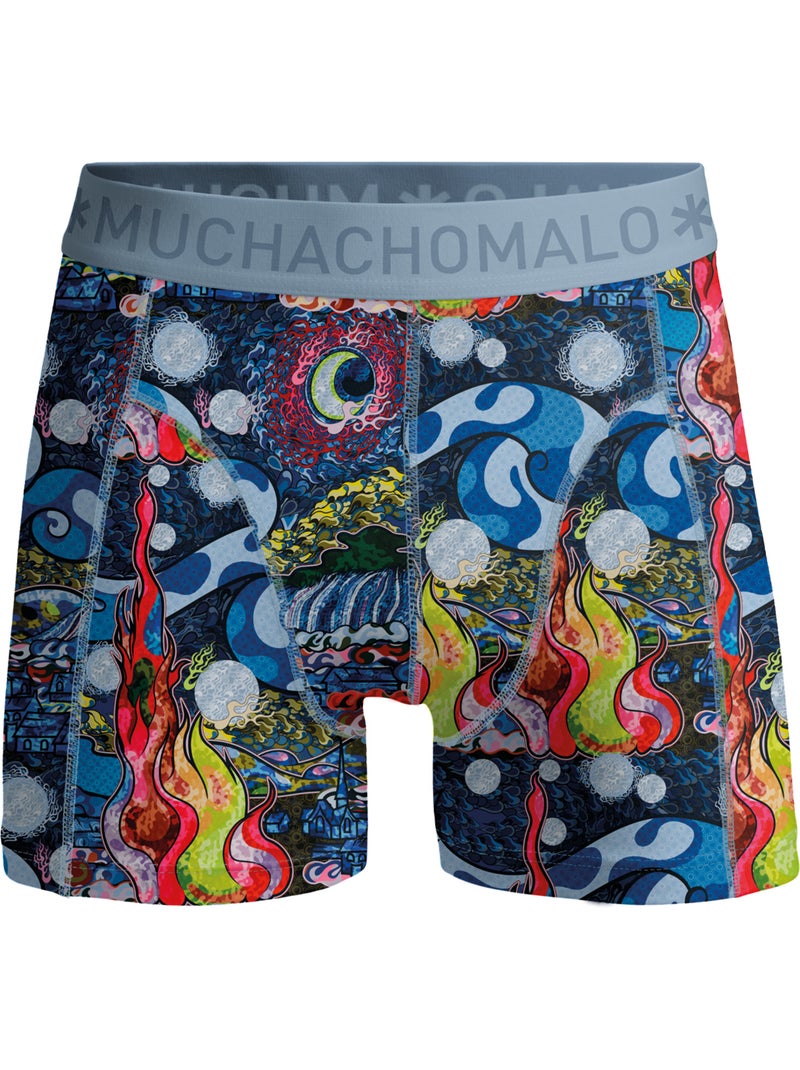 10 pack Muchachomalo boxershorts Zwart/Blauw/Groen - Kiabi