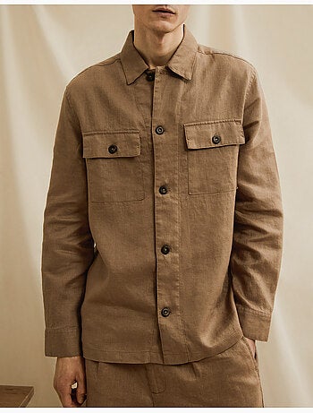 100% linnen overhemd, MO Fashion