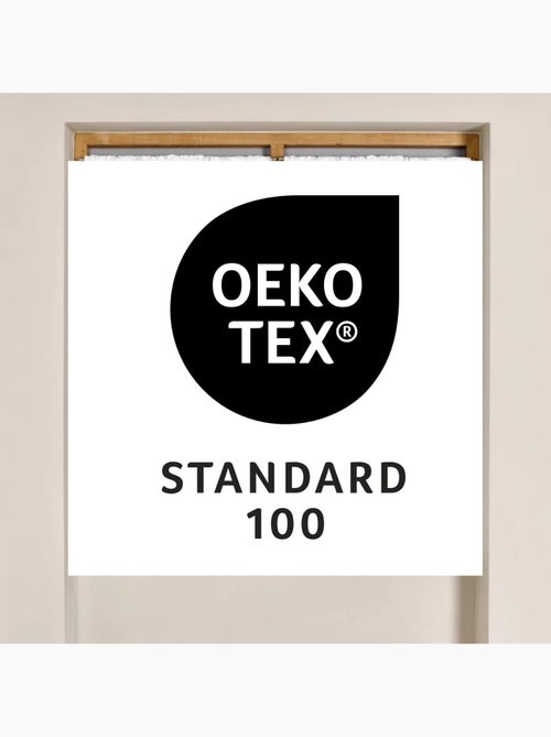 100 % verduisterende en thermische beglazing met geïntegreerde gordijnbevestigingen - Kiabi 100 % verduisterende en thermische beglazing met geïntegreerde gordijnbevestigingen - Kiabi