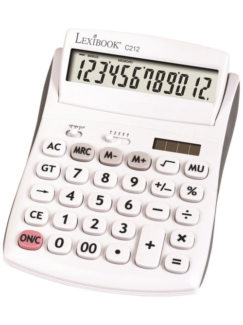 12-cijferige bureaurekenmachine - Kiabi 12-cijferige bureaurekenmachine - Kiabi
