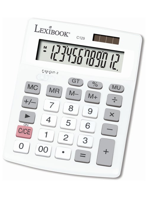 12-digit zakrekenmachine met dual stroom - Kiabi 12-digit zakrekenmachine met dual stroom - Kiabi