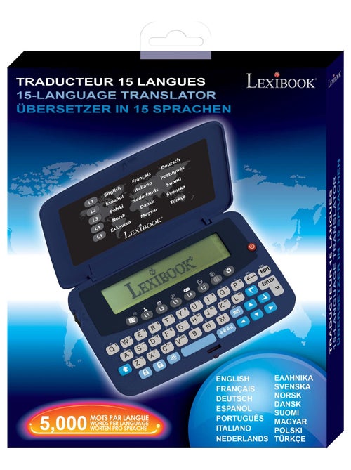 15-talen elektronische zaktranslator - Kiabi 15-talen elektronische zaktranslator - Kiabi