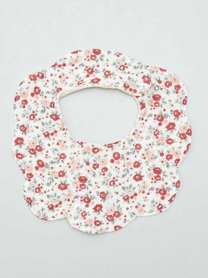 2 bavoirs Rouge - Kiabi