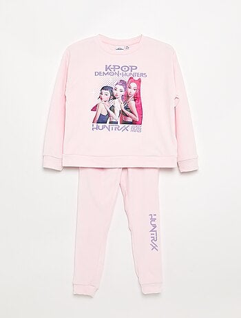 2-delig pyjama 'KPop Demon Hunters' - T-shirt met lange mouwen + broek