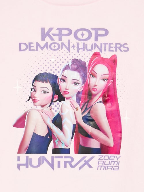 2-delig pyjama 'KPop Demon Hunters' - T-shirt met lange mouwen + broek - Kiabi