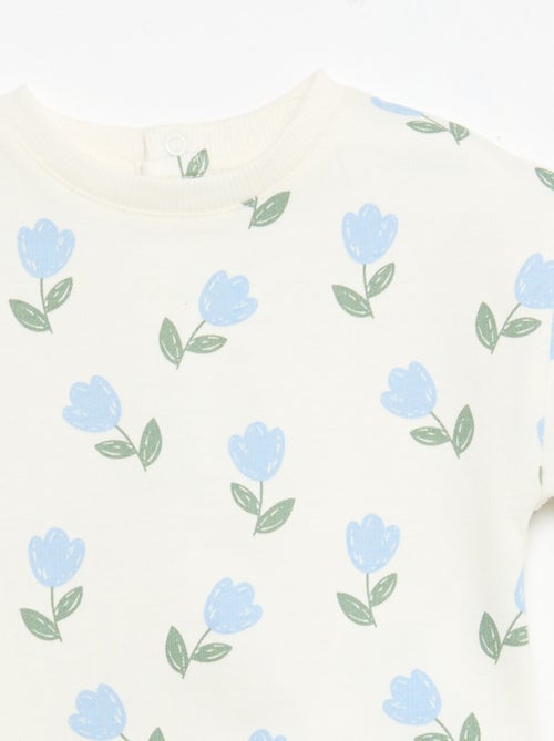 2-delige bedrukte set short + T-shirt - Kiabi