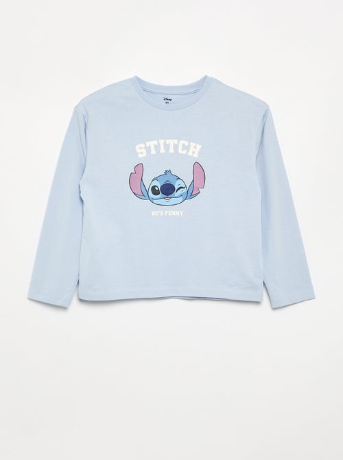 2-delige Disney-pyjama - T-shirt met lange mouwen + broek - Kiabi