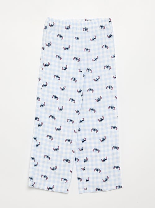 2-delige Disney-pyjama - T-shirt met lange mouwen + broek - Kiabi