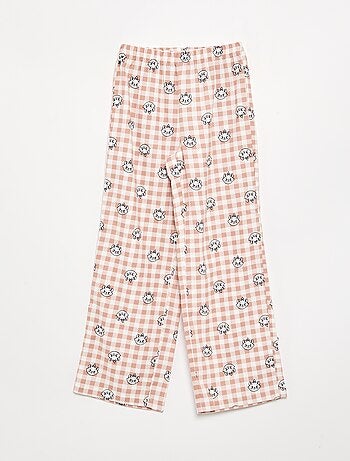 2-delige Disney-pyjama - T-shirt met lange mouwen + broek