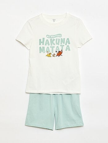 2-delige 'Disney' pyjama: short en T-shirt