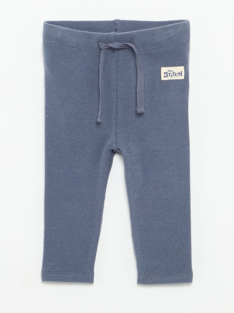 2-delige 'Disney' set - Sweater met ruches + legging Blauw - Kiabi