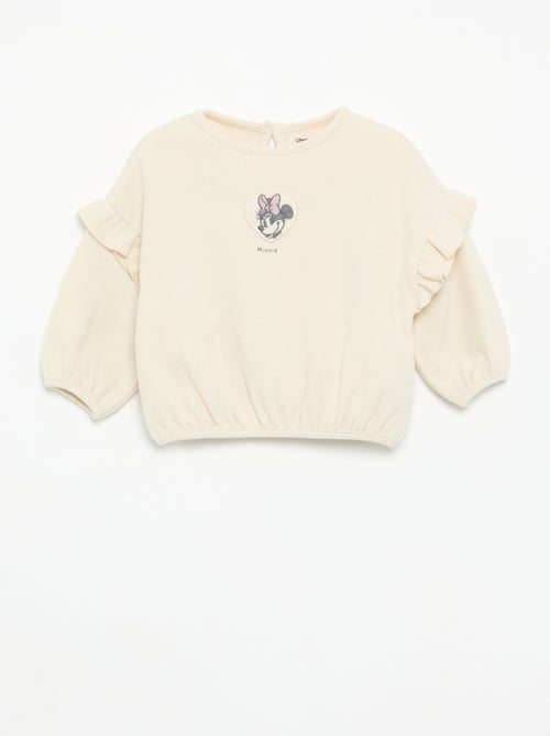 2-delige 'Disney'-set - Sweatshirt met volantjes + legging - Kiabi