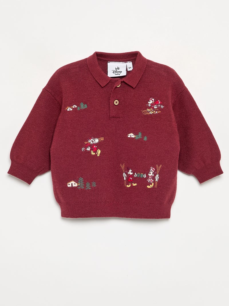 2-delige 'Disney'-set - Trui + broek Rood - Kiabi