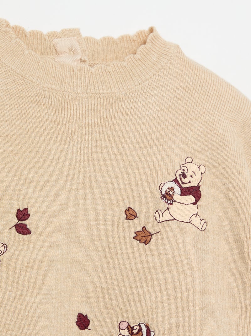 2-delige 'Disney' 'Winnie'-set - Trui + legging Biege - Kiabi