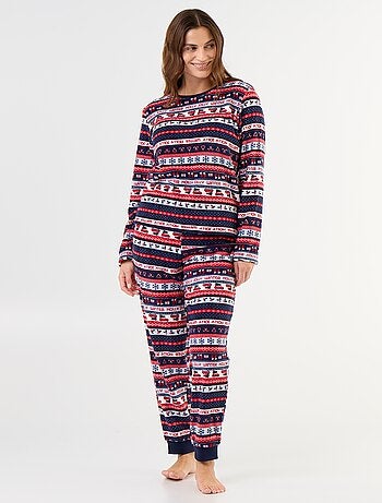 2-delige fleece pyjamaset