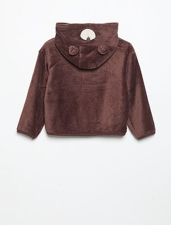2-delige fleece pyjamaset met geanimeerde capuchon