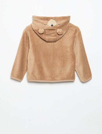 2-delige fleece pyjamaset met geanimeerde capuchon