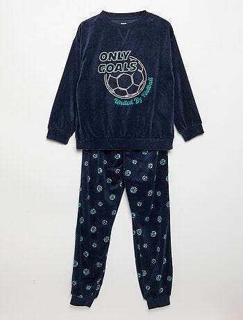 2-delige fleecepyjama - sweatshirt en broek