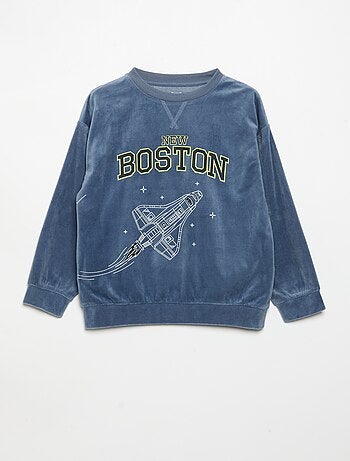 2-delige fleecepyjama - sweatshirt en broek