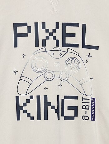 2-delige fleecepyjama - sweatshirt en broek