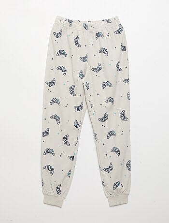 2-delige fleecepyjama - sweatshirt en broek