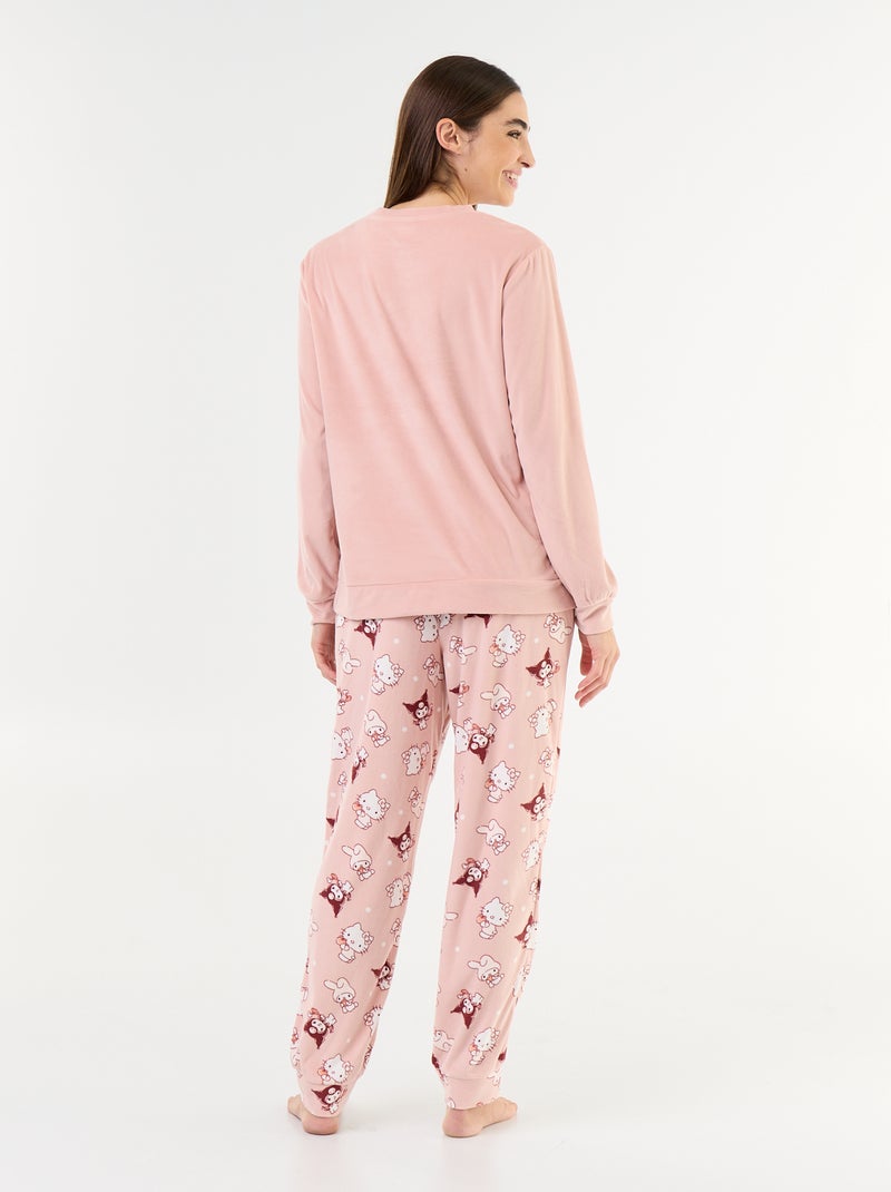 2-delige 'Hello Kitty' lange pyjama Rose - Kiabi