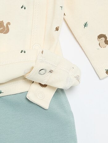 2-delige interlock pyjamaset