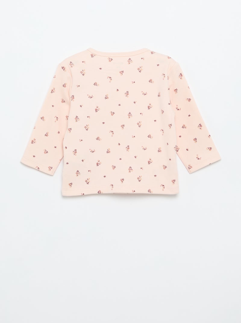 2-delige interlock pyjamaset Rose - Kiabi