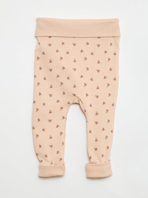 2-delige jogging set met sweater met volant + broek - Kiabi