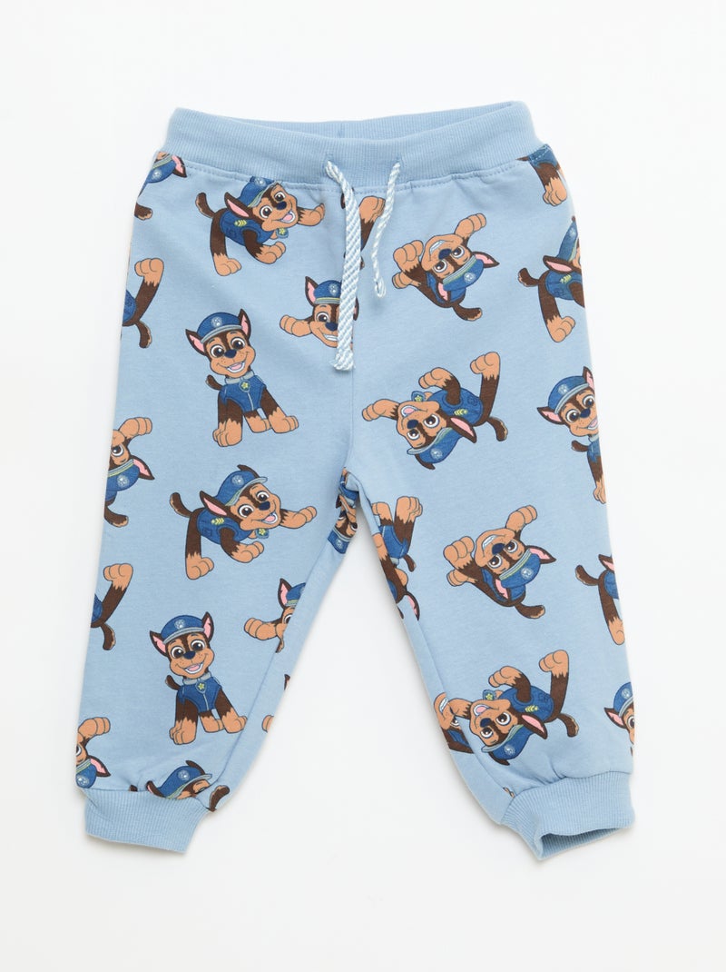 2-delige jogging set van fleece 'Pat' Patrouille' Blauw - Kiabi