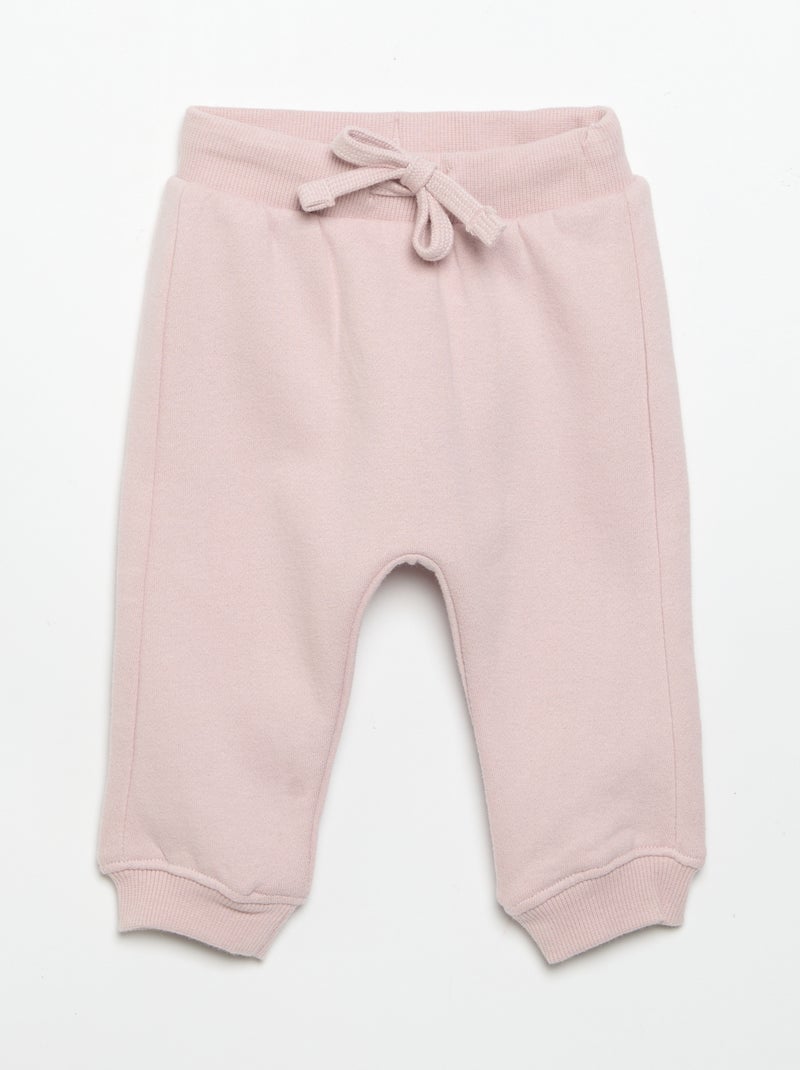 2-delige joggingset - Sweater + broek Paars - Kiabi