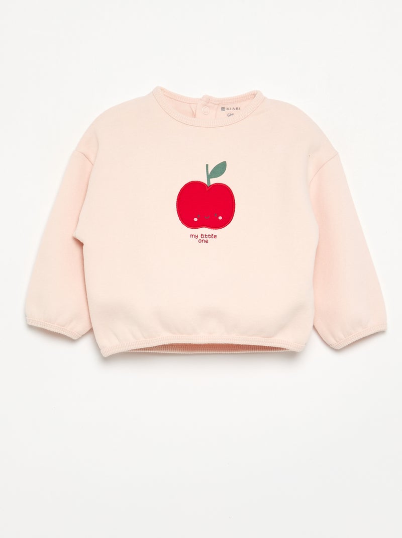 2-delige joggingset - Sweater + broek Rose - Kiabi