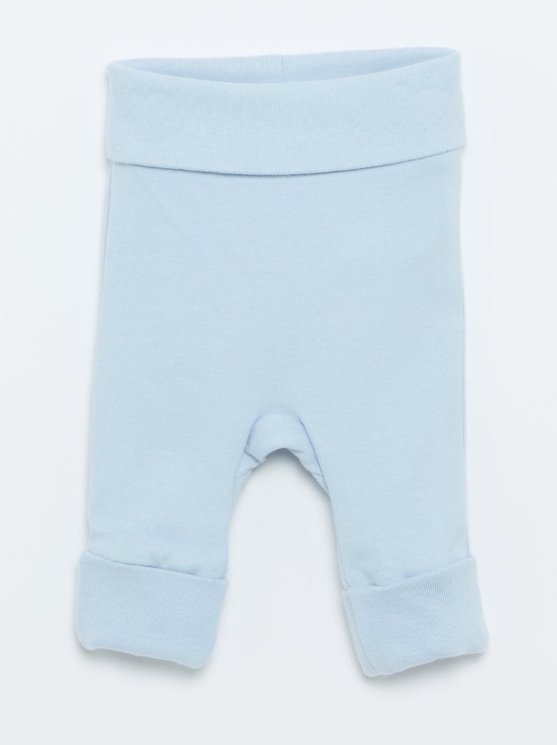 2-delige katoenen pyjamaset Blauw - Kiabi
